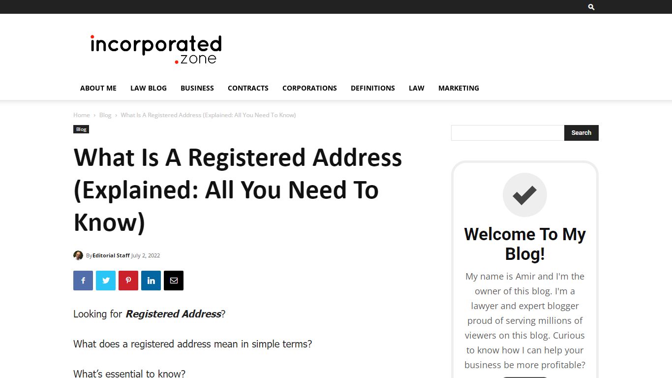 What Is A Registered Address (Explained: All You Need To Know)